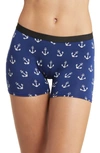 Meundies Boyshort Briefs In Anchors Away