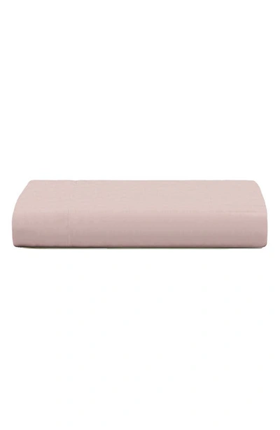 Sijo Eucalyptus Airyweight Tencel® Lyocell Flat Sheet In Blush