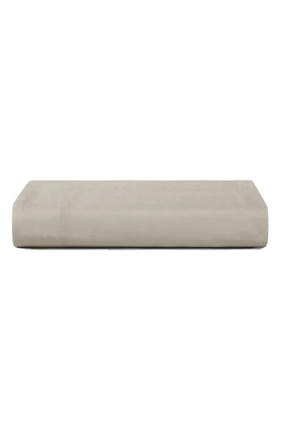 Sijo Eucalyptus Airyweight Tencel® Lyocell Flat Sheet In Fog