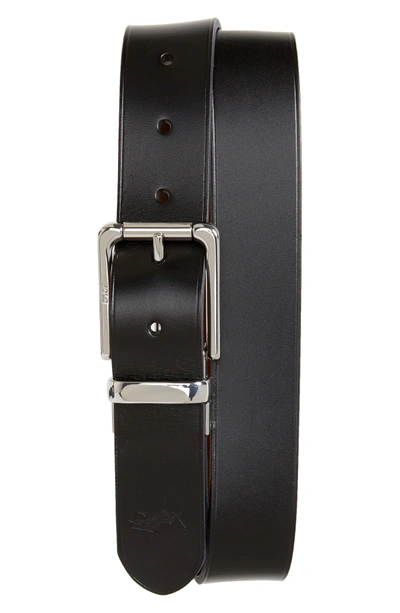 Polo Ralph Lauren Reversible Leather Belt In Black/ Brown