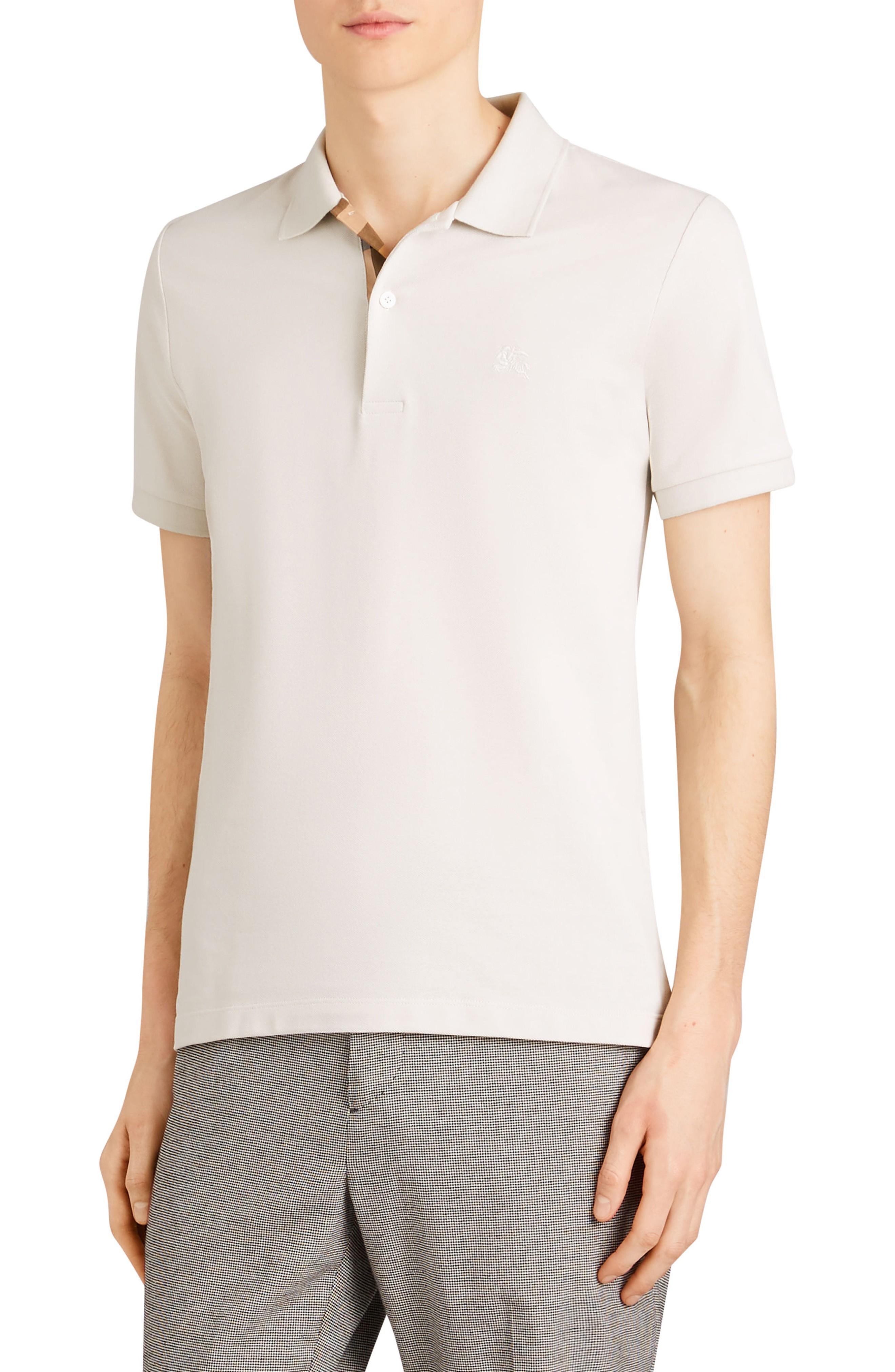 burberry oxford polo