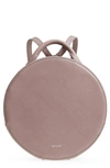Matt & Nat Kiara Faux Leather Circle Backpack - Pink In Orchid