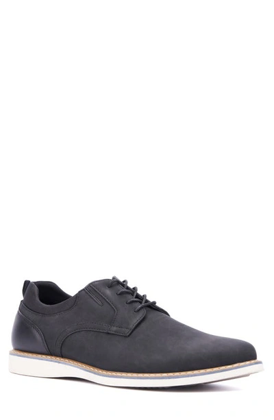 Reserve Footwear Vertigo Faux Leather Derby In Black