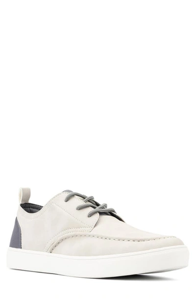 Reserve Footwear Kono Moc Toe Sneaker In Gray