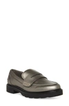 Anne Klein Emmylou Penny Loafer In Pewter