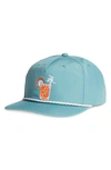 Swannies Porter Water Repellent Peached Baseball Cap In Hydro