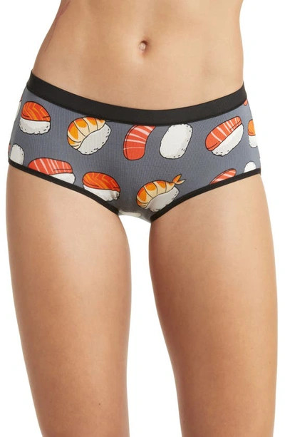 Meundies Print Hipster Briefs In Sashi-me