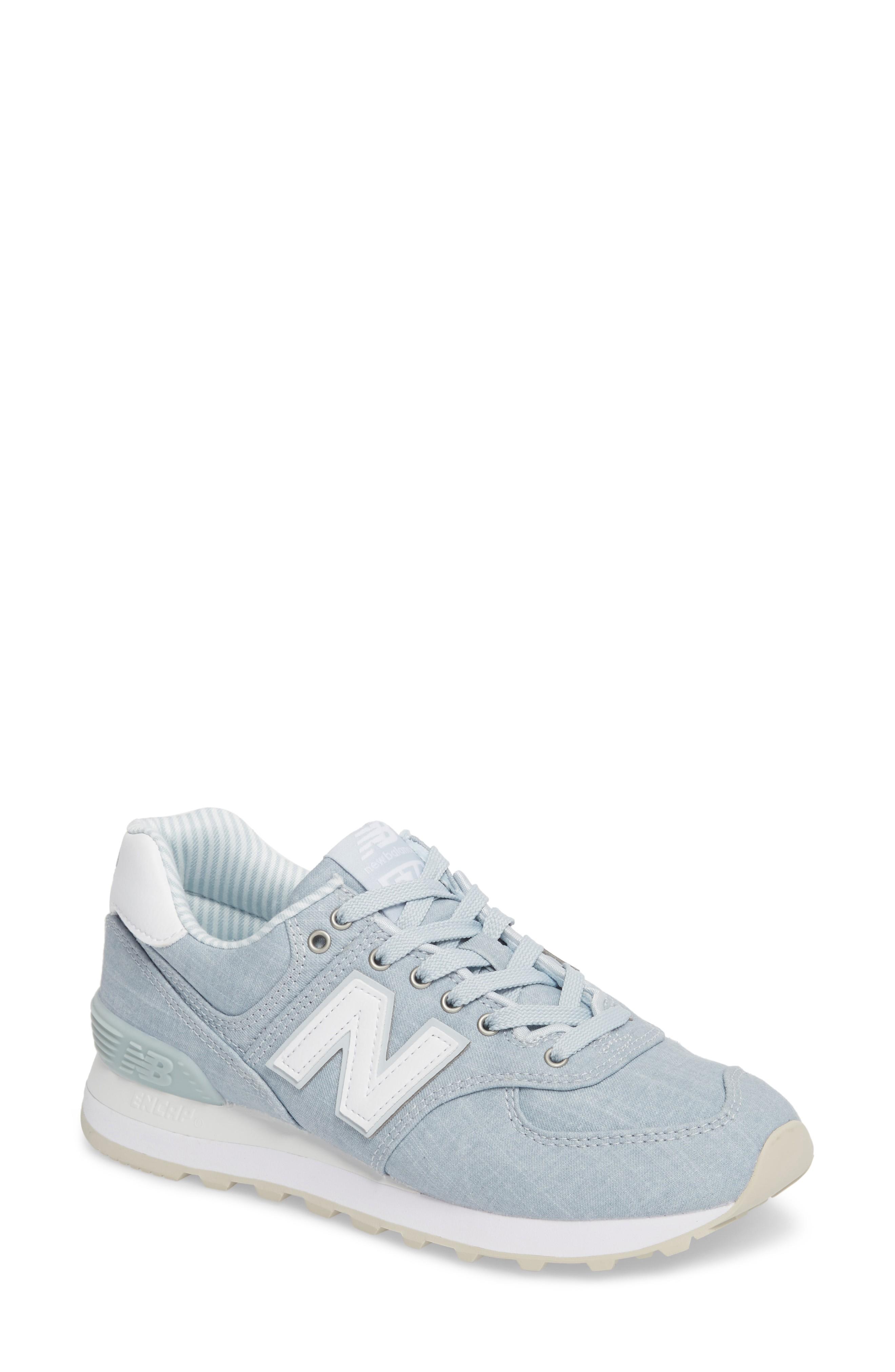 nb 574 beach chambray