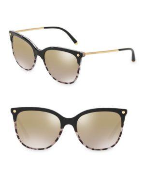 Gabbana 55mm Wayfarer Sunglasses 