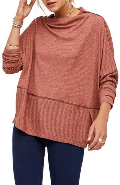 Free People Londontown Thermal Top In Copper