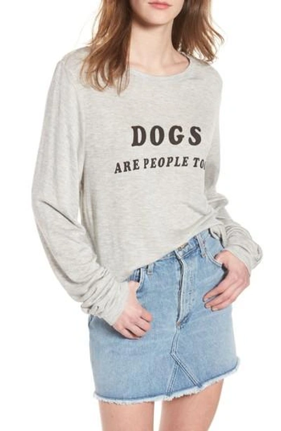 Wildfox Dogs - Baggy Beach Jumper Pullover In Heather