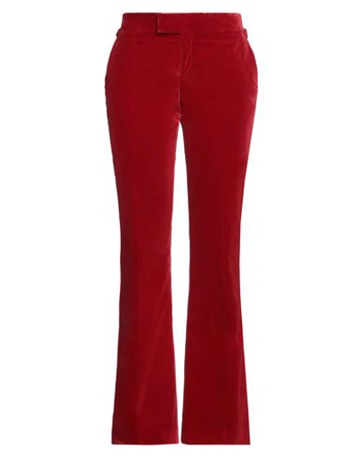 Tom Ford Woman Pants Red Size 6 Cotton