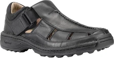 Timberland Men's Altamont Fisherman Sandal Men's Shoes In Black