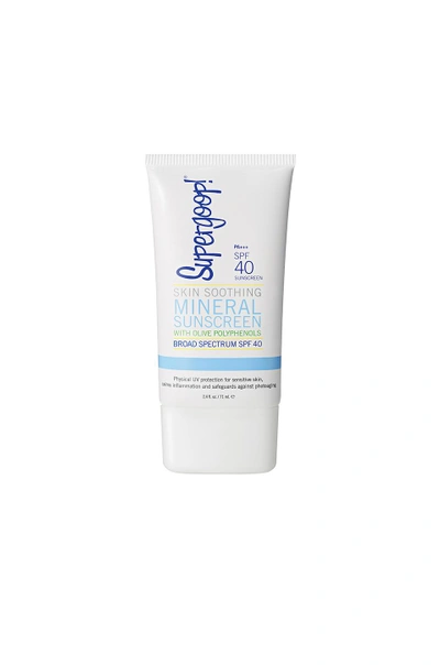 Supergoop ! Skin Soothing Mineral Sunscreen Spf 40.