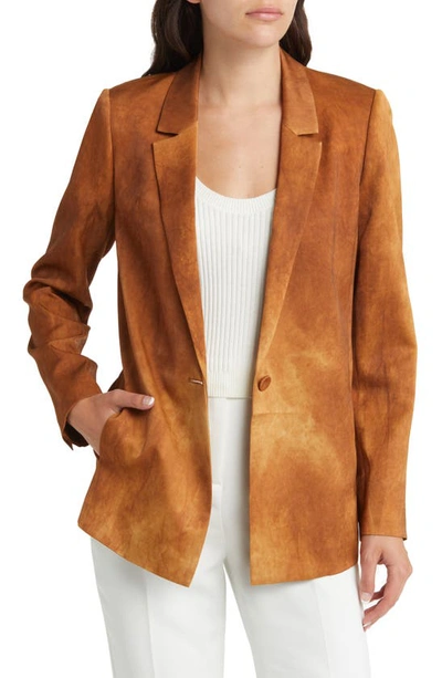 Kobi Halperin Rosen One Button Blazer In Honey