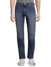 7 For All Mankind Slimmy Solid Slim-fit Jeans In Winter Lt