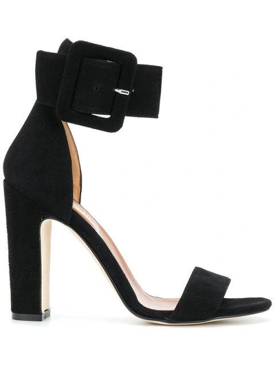 Paris Texas Buckle Ankle Strap Sandals