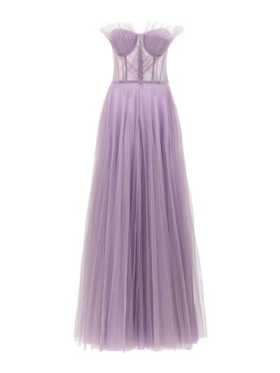 19:13 Dresscode Long Tulle Dress Dresses Purple