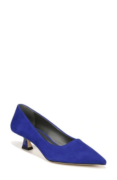 Sarto By Franco Sarto Diva Pointed Toe Pump In Cobalt