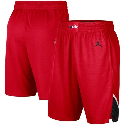 Jordan Brand Red Portland Trail Blazers Statement Edition Swingman Shorts