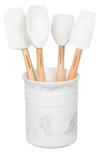 Le Creuset Craft Series Utensil Set In White