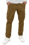 X-ray Utility Cotton Cargo Pants In British Khaki