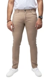 X-ray Commuter Stretch Cotton Blend Pants In Stone