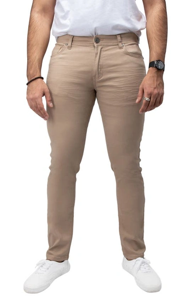 X-ray Commuter Stretch Cotton Blend Pants In Stone
