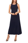 Vince Camuto Sleeveless Maxi Dress In Classic Navy