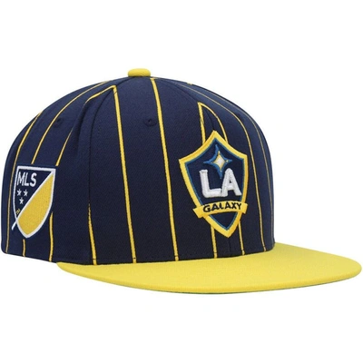 Mitchell & Ness Men's  Navy La Galaxy Team Pin Snapback Hat