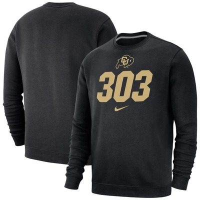 Nike Black Colourado Buffaloes 303 Pullover Sweatshirt