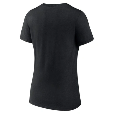 Profile Black San Francisco Giants Plus Size Pride V-neck T-shirt