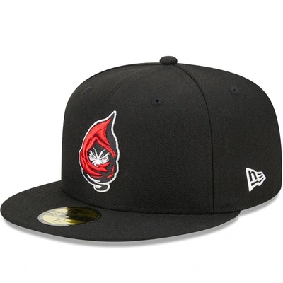 New Era Black Lake Elsinore Storm Marvel X Minor League 59fifty Fitted Hat