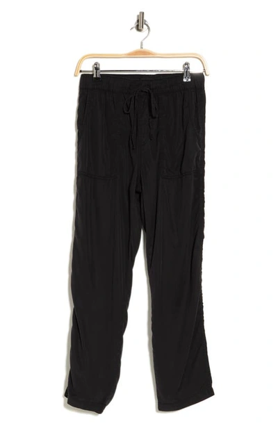 Sanctuary Go Easy Pants In Washed Black