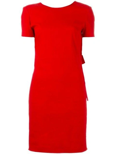 Lanvin Bow Detail At The Back Dress In Red