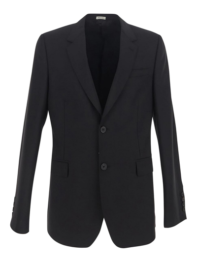 Alexander Mcqueen Suit Jacket In Black