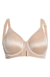 Wacoal Back Appeal Smoothing Underwire Bra In Praline