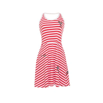 Tomcsanyi Lloyd Striped Tennis Dress