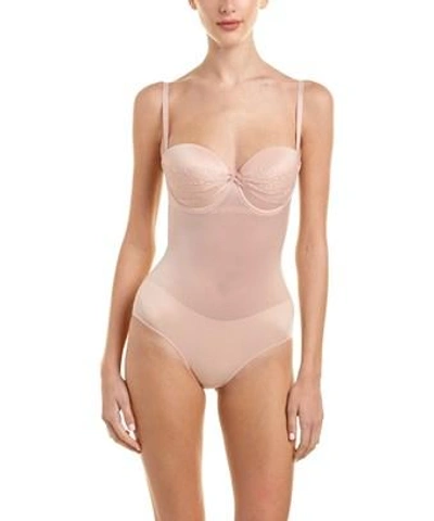 Wolford Shape & Control Bodysuit In Pink