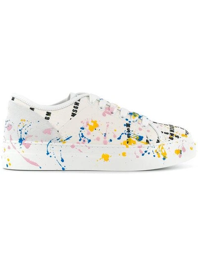 Msgm Paint In White