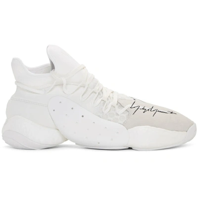 Y-3 X James Harden Byw Bball Sneakers In White
