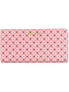 Miu Miu Daisy Print Continental Wallet - Pink