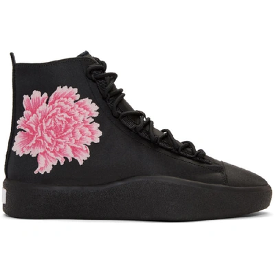 Y-3 X James Harden Floral-jacquard Trainers In Black