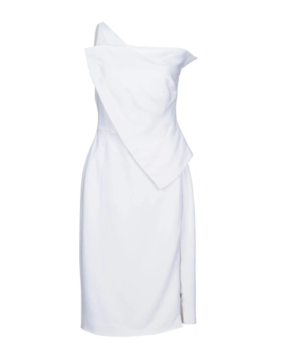 Antonio Berardi Knee-length Dress In White