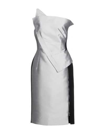 Antonio Berardi Knee-length Dress In Light Grey