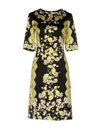 Erdem Knee-length Dresses In Yellow