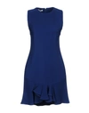 Antonio Berardi Short Dress In Dark Blue