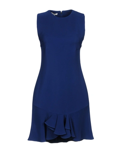 Antonio Berardi Short Dress In Dark Blue