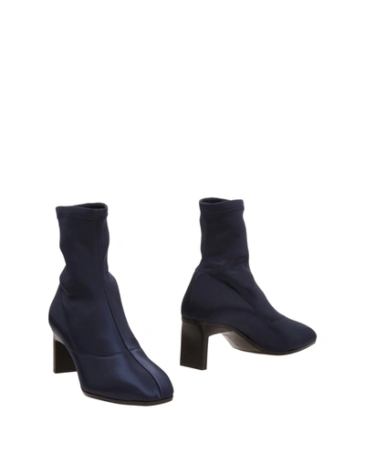 3.1 Phillip Lim Ankle Boot In Dark Blue