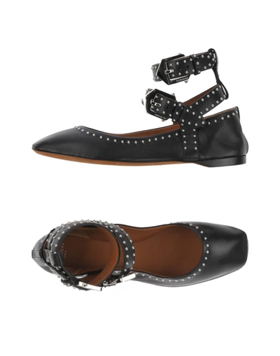 Givenchy Ballet Flats In Black